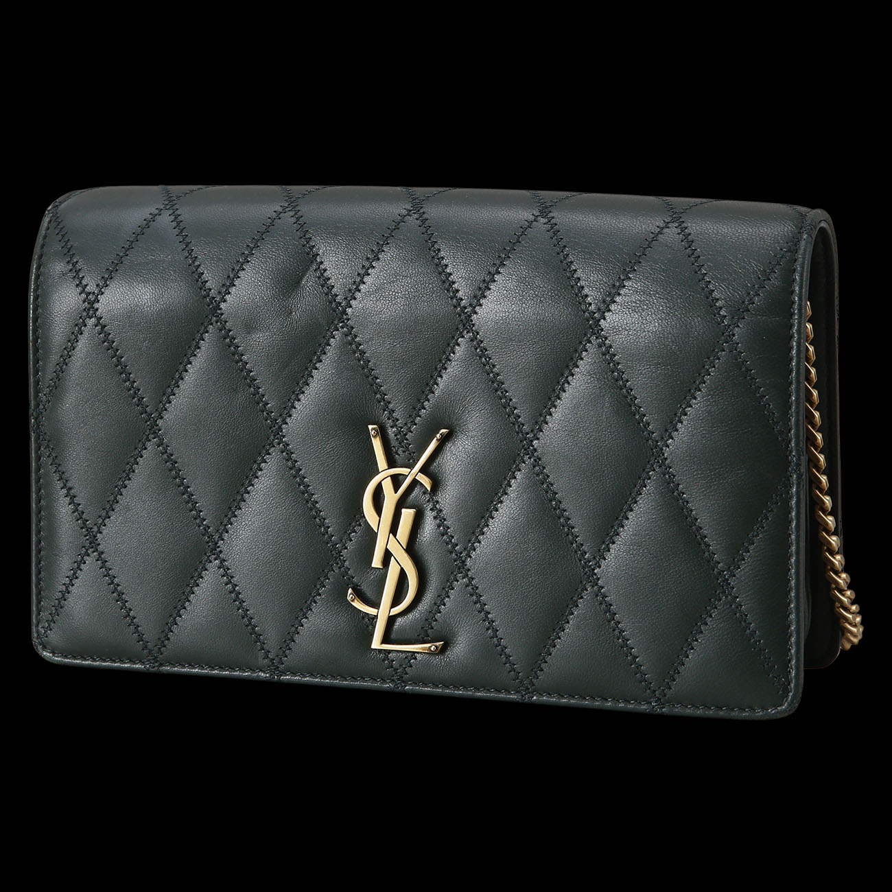 Yves Saint Laurent(USED)생로랑 568906 앤지 퀼팅 숄더백